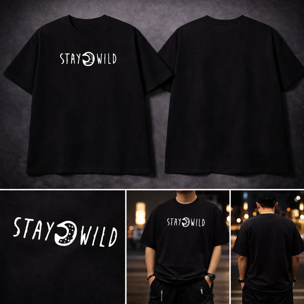 Launch Tee – “Stay Wild, Give Hope”